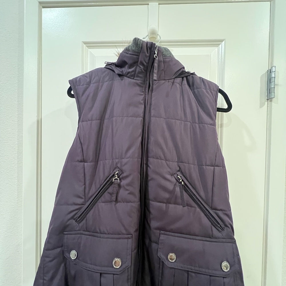 Purple Puffer Vest